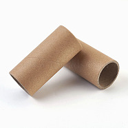 Kraft Paper Tube, Camel, 4.6x10cm, Inner diameter: 3.9cm(DIY-WH0063-12)