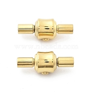 Ion Plating(IP) 304 Stainless Steel European Clasps, Golden, Column, 21.5x8x9mm(STAS-Z115-04G-06)