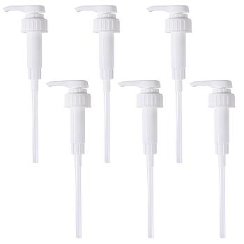 Polypropylene(PP) Dispensing Pump, Fits Shampoo and Conditioner Jugs Bottles, White, 7.2x4.1x18.1cm