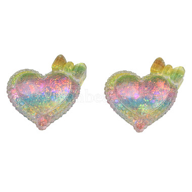 Transparent Epoxy Resin Cabochons(CRES-N034-45)-2
