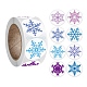 8 Patterns Christmas Round Dot Paper Stickers(WINT-PW0001-015A)-1
