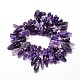 Natural Amethyst Chip Beads Strands(X-G-E271-11)-2