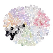 DIY Beads Jewelry Making Finding Kit, Including Glass & Plastic Imitation Pearl Beads, Round & Flower & Ring, Mixed Color, 6~10mm, 140G/box(GLAA-TA0001-94)