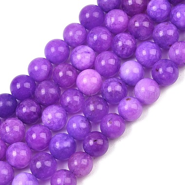 Natural Dyed White Jade Beads Strands(GG-CBAEB22-B01-8mm-11)-2