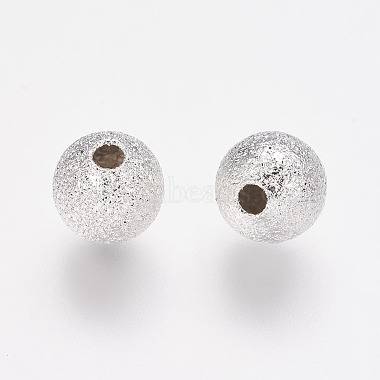 Brass Textured Beads(KK-EC248-S-NF)-2