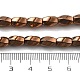 Electroplated Synthetic Non-magnetic Hematite Beads Strands(G-P545-G02-02D)-4