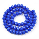 Opaque Solid Color Glass Beads Strands(EGLA-A034-P8mm-D32)-2