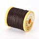 Round Waxed Polyester Cord(YC-E004-0.65mm-N636)-2