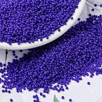 MIYUKI Round Rocailles Beads, Japanese Seed Beads, (RR417) Galvanized Dusty Mauve, 15/0, 1.5mm, Hole: 0.7mm, about 27777pcs/50g(SEED-X0056-RR0417)