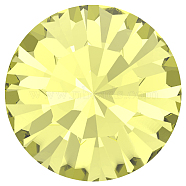 Preciosa&reg MAXIMA Crystal Round Stones, Czech Crystal, Dura Foiling, Round(431 11 615 Chaton), 80100 Jonquil, SS18(4.2~4.4mm)(Y-PRC-RBSS18-80100)