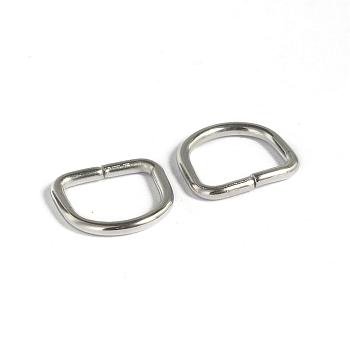 304 Stainless Steel Bag Accessories, Stainless Steel Color, 10.6x12.5x1.5mm
