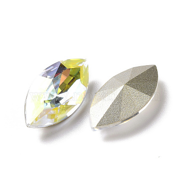 Light AB Style K9 Glass Rhinestone Cabochons(RGLA-J029-001LA)-3
