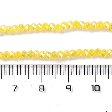 Baking Electroplate Glass Beads Strands(DGLA-A039-J4mm-B23)-4