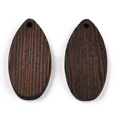 Pendentifs en bois de wengé naturel(WOOD-T023-86)-2