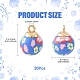 20Pcs Handmade Polymer Clay Pendants(CLAY-YW0002-55)-3