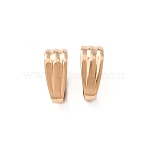 1/20 14K Gold Filled Snap on Bails, Real 14K Gold Filled, 5.5x2.3x3.5mm, Hole: 5x3mm(KK-CBAF172-02A-G)