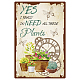 Rectangle Metal Iron Sign Poster(AJEW-WH0157-356)-1