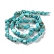 Dyed & Heated Natural Turquoise Beads Strands(G-P497-01C-17)-3