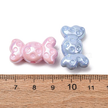 Plating Opaque Acrylic Beads(AC-CBAE647-08)-3