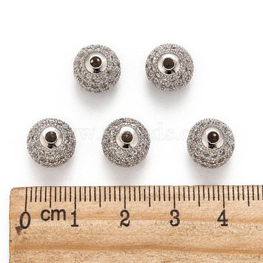 Perles de zircone cubique(ZIRC-C017-10mm-P)-5