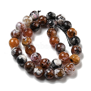 Faceted Natural Fire Crackle Agate Beads Strands(G-F447-12mm-N14)-3