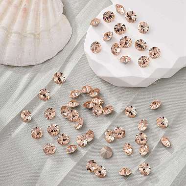 Preciosa&reg MAXIMA Crystal Round Stones(Y-PRC-RBSS39-90300)-2