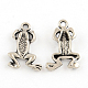 De style tibétain pendentifs alliage de grenouille(TIBEP-S291-05-RS)-1