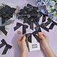 60個のポリエステル製蝶結びワイヤーツイストタイ(DIY-ME0002-57)-3