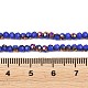 Electroplate Glass Beads Stradns(EGLA-H114-02B-12)-3