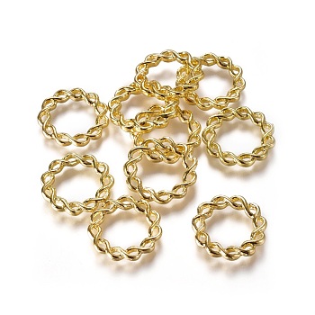 Alloy Linking Rings, Ring, Golden, 20x2.5mm