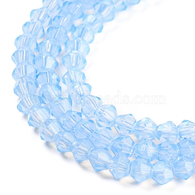 Baking Painted Transparent Glass Beads Strands(DGLA-F029-J2mm-02)-4