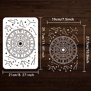 Plastic Drawing Painting Stencils Templates(DIY-WH0396-244)-2