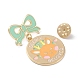 Black Golden Zinc Alloy Brooches(JEWB-O013-02C-G)-3