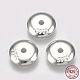925 Sterling Silver Bead Caps(STER-S002-31-7mm)-1