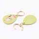 (Jewelry Parties Factory Sale)Brass Huggie Hoop Earring(EJEW-JE04484-06)-3