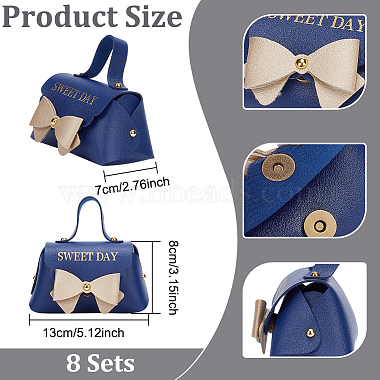 Foldable Imitation Leather Wedding Candy Magnetic Bags(CON-WH0084-48G-01)-2