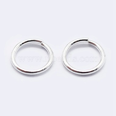 925 Sterling Silver Saw Cut Open Jump Rings(STER-F036-02S-0.5x3mm)-2