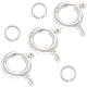 8Pcs 925 Sterling Silver Spring Ring Clasps(STER-CN0001-33A)-1