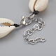 Cowrie Shell Beaded Necklaces(X-NJEW-JN02293)-4