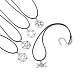 Witch Pentagram Alloy Pendants Necklaces(NJEW-JN04543)-1