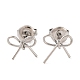 boucles d'oreilles à tige en acier inoxydable anti-ternissement 304(EJEW-G395-26P)-1