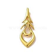 Alloy Pendant, Cadmium Free & Lead Free, Golden, 39x14x7mm, Hole: 7x3.5mm(FIND-A038-10G)