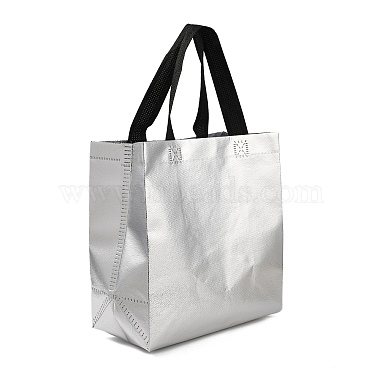 Light Grey Rectangle Cloth Bags