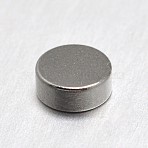 Small Circle Magnets, Button Magnets, Strong Magnets Fridge, Platinum, 6x2mm(FIND-I002-04C)