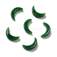 Glass Beads, Leaf, Dark Green, 25~25.5x14x6mm, Hole: 1.5mm(GLAA-G082-02)