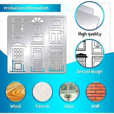 Stainless Steel Cutting Dies Stencils(DIY-WH0279-116)-3