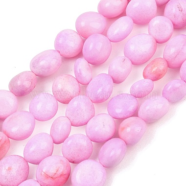 teints naturels blancs perles de jade brins(GG-CBACF26-B01-01)-2