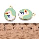 Printed Alloy Pendants(PALLOY-SZC0008-05P)-3