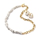 Synthetic Howlite Chip Beads Jewelry Set(SJEW-JS01223-02)-1