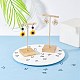 サニークルー 200 個 2 色プラスチック イヤリング フック(KY-SC0001-67)-4